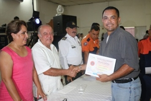 Reconoce el presidente municipal a los Bomberos de Puerto Vallarta
