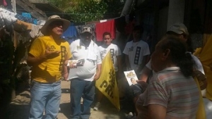Lancheros, pescadores trabajadores y comerciantes de Boca de Tomatlán y Mismaloya recibieron a Jorge Chavoya Gama