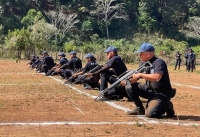 Cadetes de la 19ª generación realizaron práctica y evaluación de armamento y tiro policial