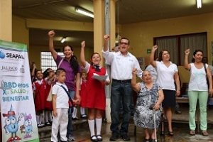 Instalan Bebederos Escolares en Primaria Teresa Barba