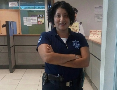 Floricela González, mujer policía comprometida con Puerto Vallarta