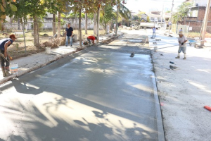 Reconocen vecinos calidad de obras viales en Palmar de Aramara