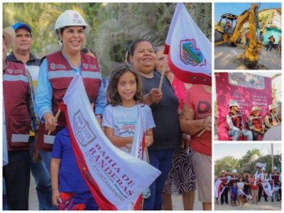 Mirtha Villalvazo dio arranque de obra en San José del Valle; inversión de casi $ 3 millones