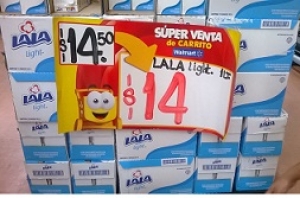 Reetiquetan productos en Walmart Pitillal, aumentan los precios en forma indiscriminada