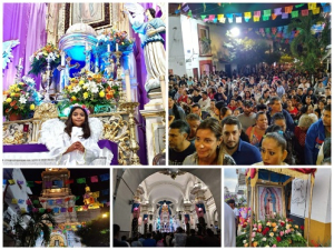 Se desbordó el fervor religioso en Puerto Vallarta; más de 100 mil almas visitaron la Virgen de Guadalupe