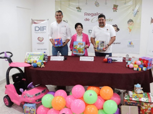 Inicia DIF Vallarta entrega de “Regalos de Corazón” a miles de pequeños