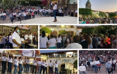 El pueblo harto de malos gobiernos en la Región Sierra Occidental de Jalisco; Yussara Canales de MORENA, comprometida con el cambio y la esperanza
