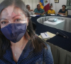 Lupita Guerrero exhibe el cobre, enoja y abandona reunión de la Comisión de Ordenamiento Territorial