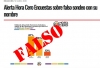 Alerta “Hora Cero Encuestas” sobre falso sondeo con su nombre que se difundió en PV